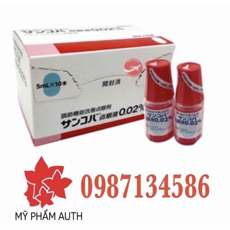 Nhỏ mắt Sancoba 5ml Nhật Bản