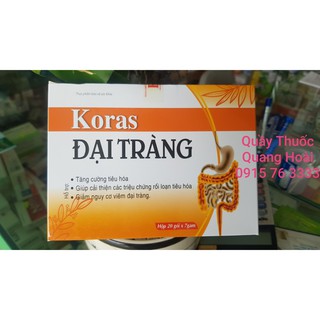 Koras Đại Tràng hỗ trợ cho người viêm đại tràng, đại tràng co thắt