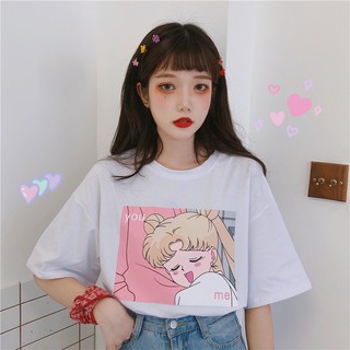UNISEX - ÁO THUN YOU AND ME THỦY THỦ MẶT TRĂNG ULZZANG