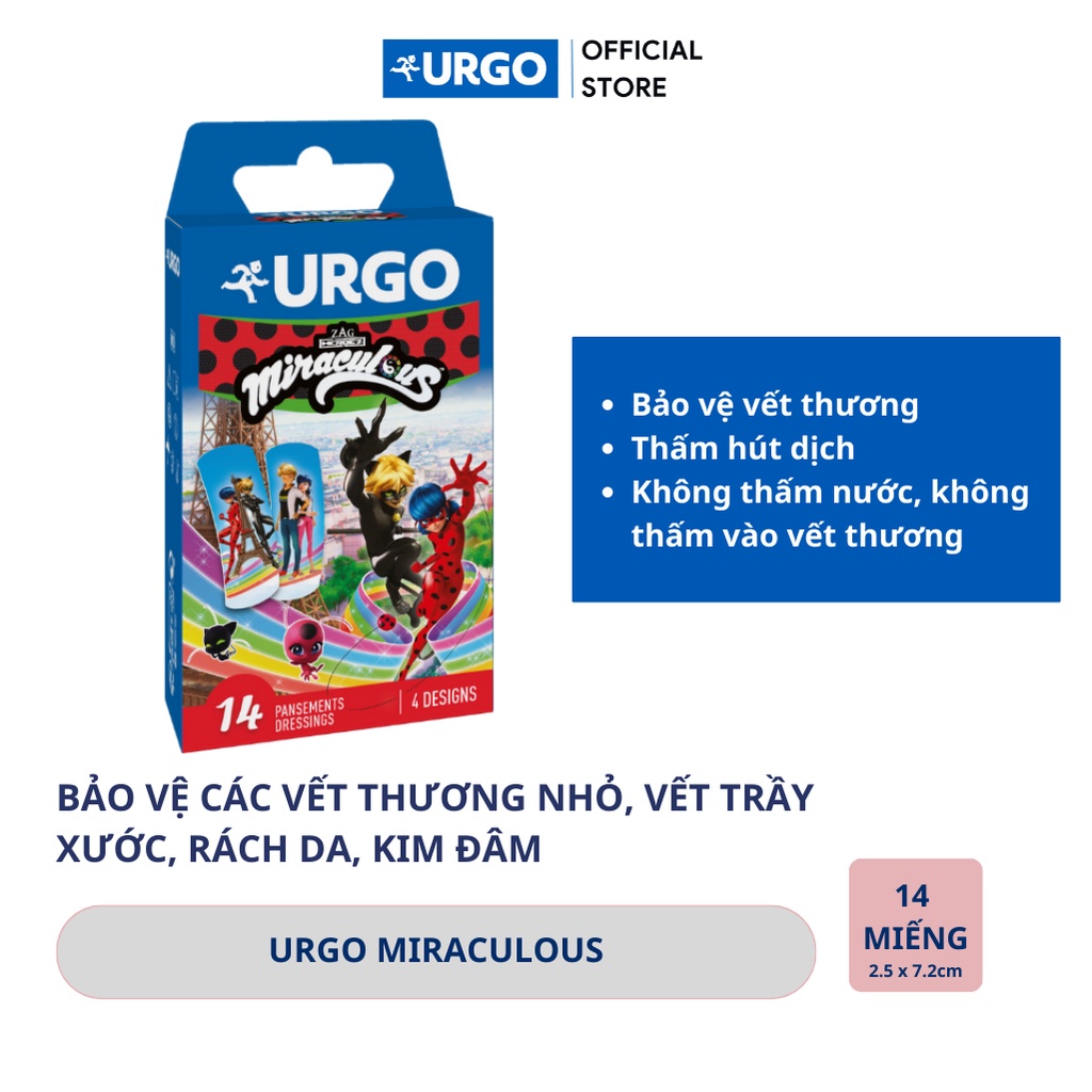 Băng cá nhân Urgo Miraculous