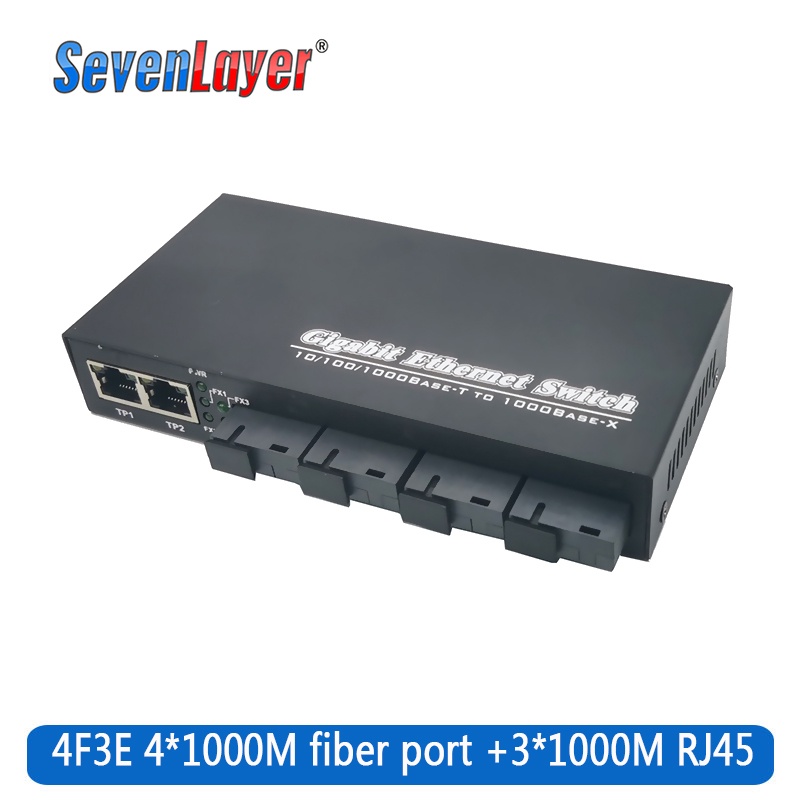 Công Tắc Quang Điện 4 1.25G SC 3 1000M RJ45