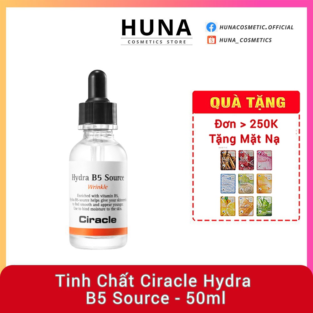 [AUTH] TINH CHẤT PHỤC HỒI CẤP ẨM CIRACLE HYDRA B5 SOURCE