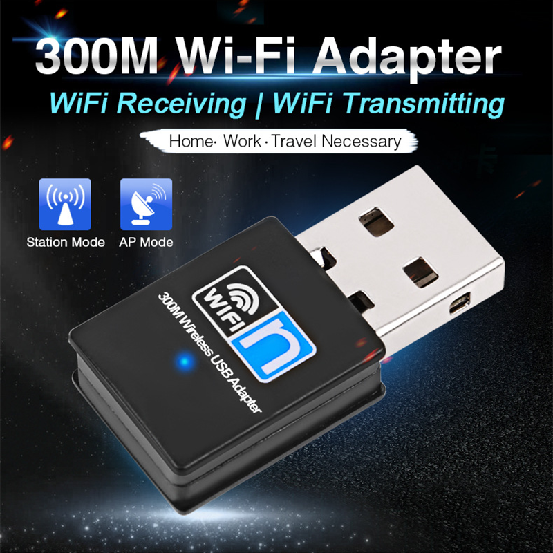 Usb Thu Tín Hiệu Wifi Không Dây Rtl8192 (Yxc) Phạm Vi 300m