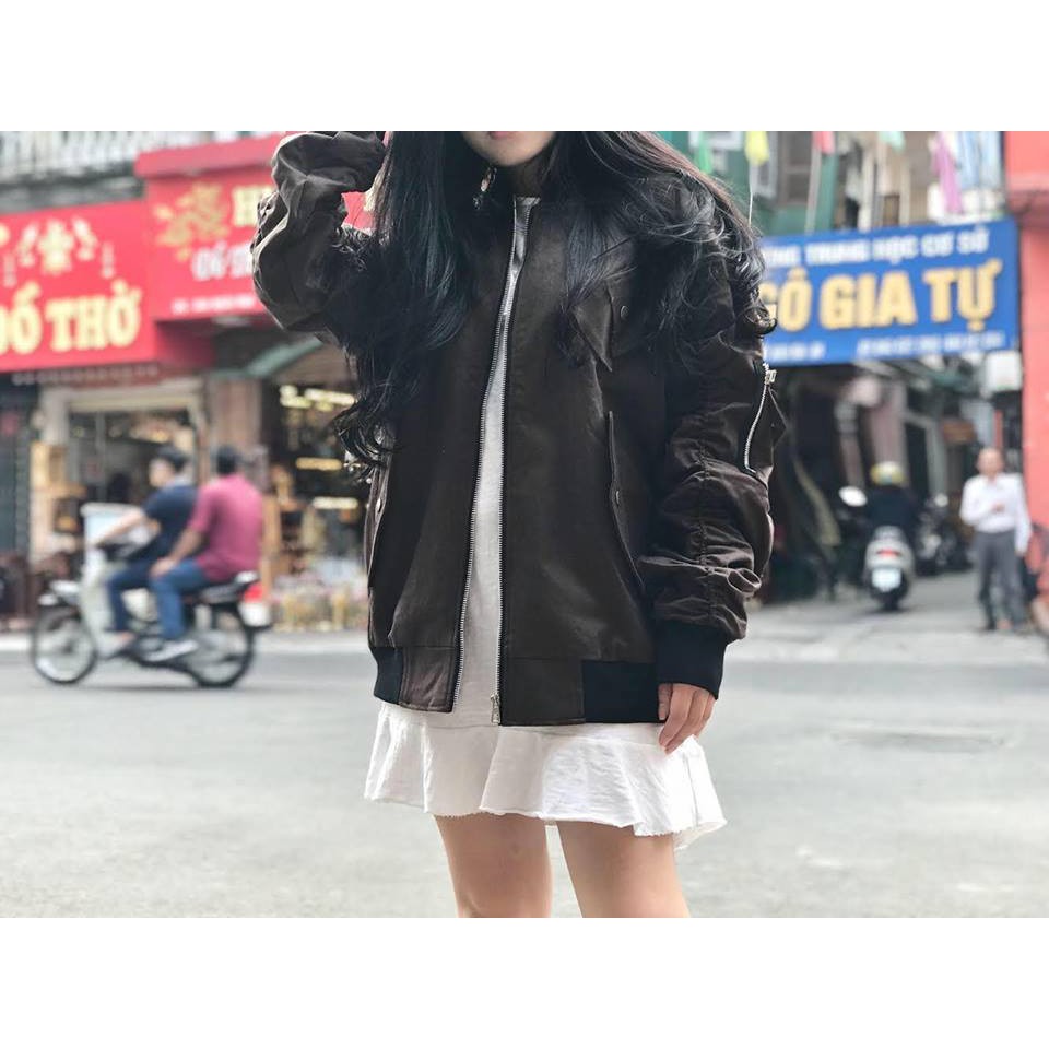 Áo Bomber unisex FOG