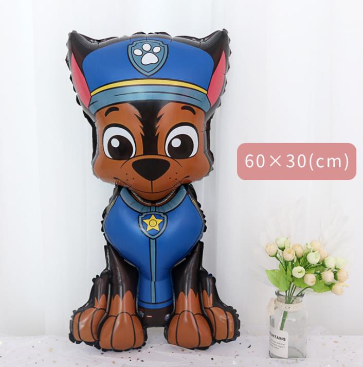 Bong bóng hình chú chó Paw Patrol 3D trang trí tường DIY