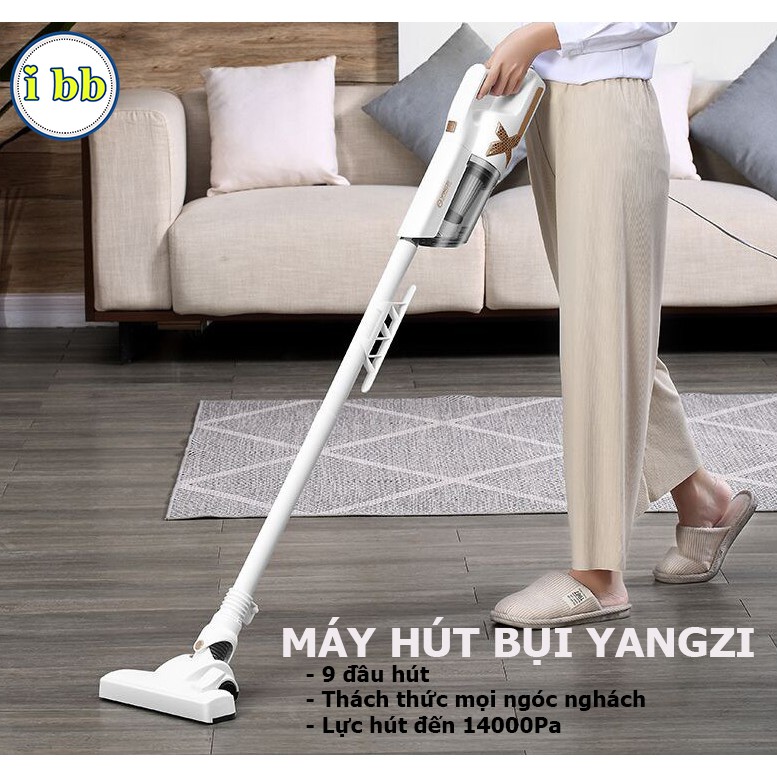 MÁY HÚT BỤI THÔNG MINH CẦM TAY YANGZI 9 ĐẦU HÚT