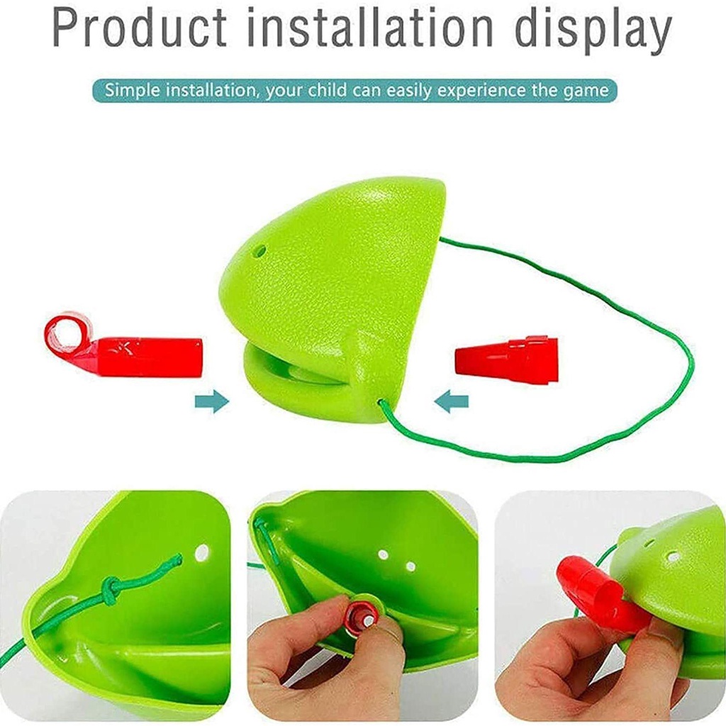 Bộ Đồ Chơi Con Ếch Đánh Bắt Côn Trùng Để Bàn Giáo Dục Cho Bé LAYOR1
