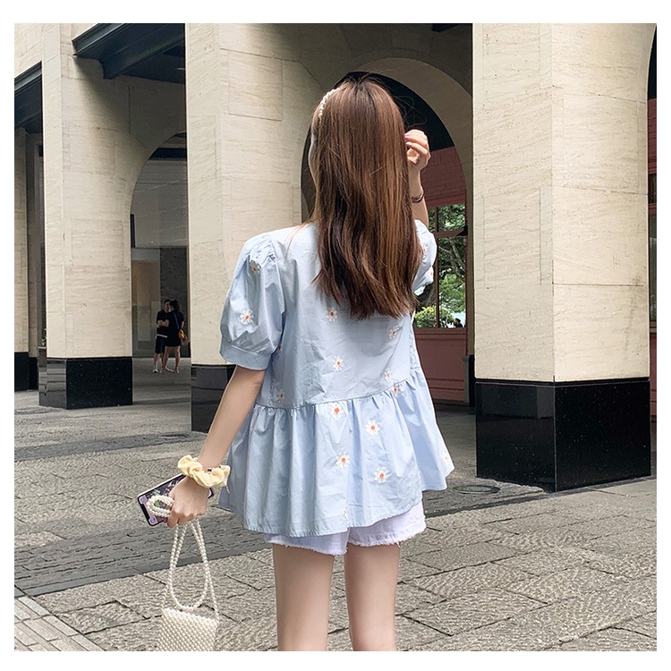 Áo Bầu Xinh Sơ Mi Bầu Xinh Ab191