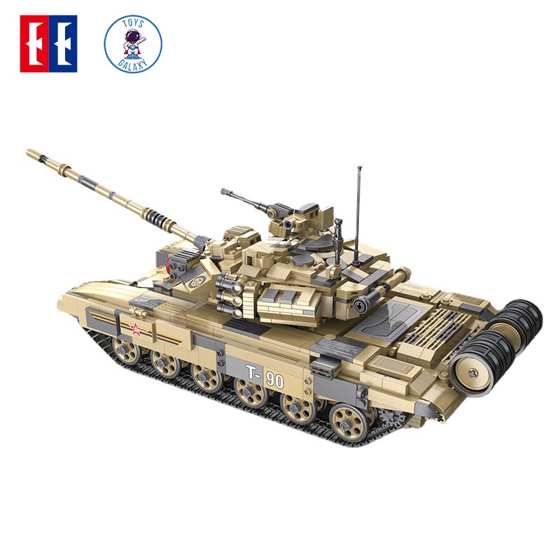 Đồ Chơi Lắp Ráp Kiểu LEGO Mô Hình Điều Khiển Từ Xa RC Technic Xe Tăng T90 Tank C61003