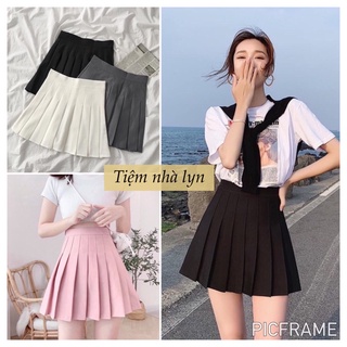 Chân váy tennis nhiều màu/chân váy xếp ly 2 lớp