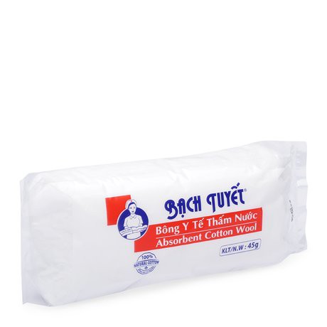 Bông Gòn Y Tế Bạch Tuyết Cắt Sẵn 100g/Gói (9*5) - YuNi Shop