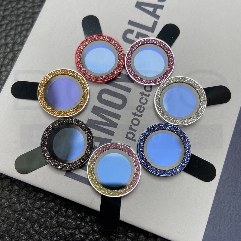 Bộ 3 dán bảo vệ camera nhũ titan iPhone 13 pro max 11, 11 Pro, 11 Pro Max ,12mini, 12, 12 Pro, 12 Pro Max siêu nổi bật D