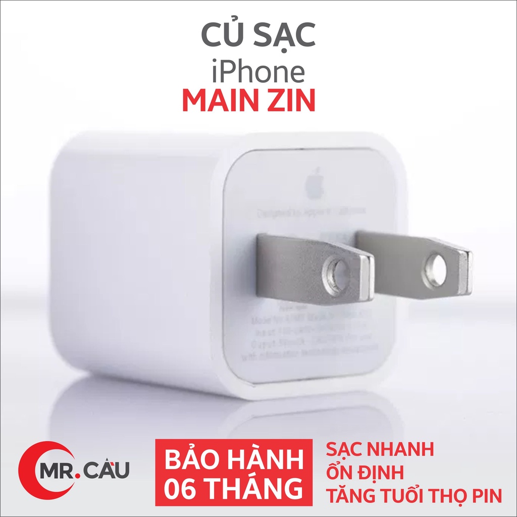 CỦ SẠC CÓC SẠC  CHO IPHONE 5 IPHONE 6 IPHONE 6 PLUS IPHONE 7 IPHONE 8 IPHONE X IPHONE XR IPHONE XS IPHONE XS MAX