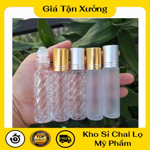 Lọ Chiết Nước Hoa ❤ TRÙM SỈ ❤ Vỏ chai lọ chiết nước hoa 10ml dạng bi lăn , phụ kiện du lịch