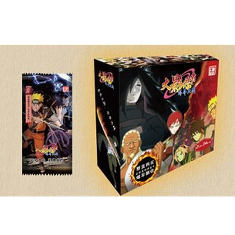 Set 5 ảnh thẻ nhân vật anime chibi Naruto đại chiến làng lá Thám tử lừng danh Conan