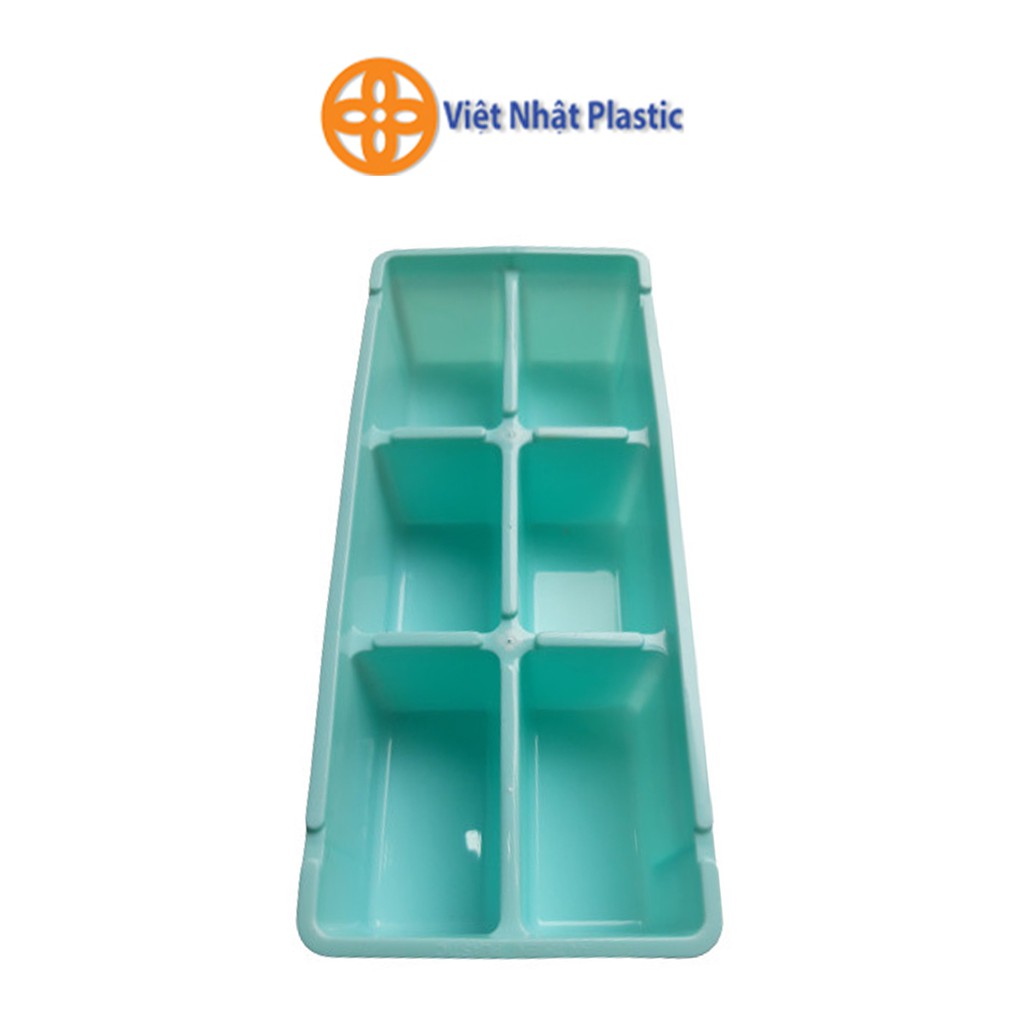 Khay đá 6 viên cỡ lớn Việt Nhật Plastic lâu tan hơn