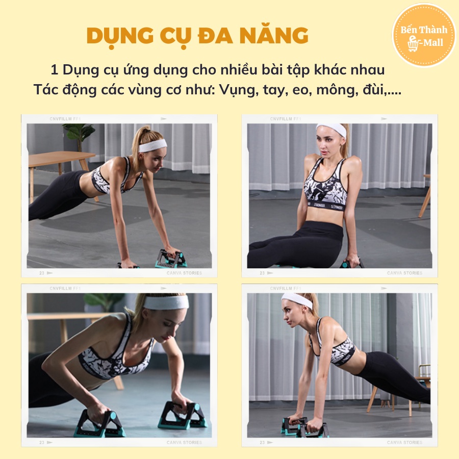 DỤNG CỤ HÍT ĐẤT CHỐNG ĐẨY, TẬP NGỰC VAI BỤNG, DỤNG CỤ TẬP THỂ DỤNG NAM NỮ TẠI NHÀ