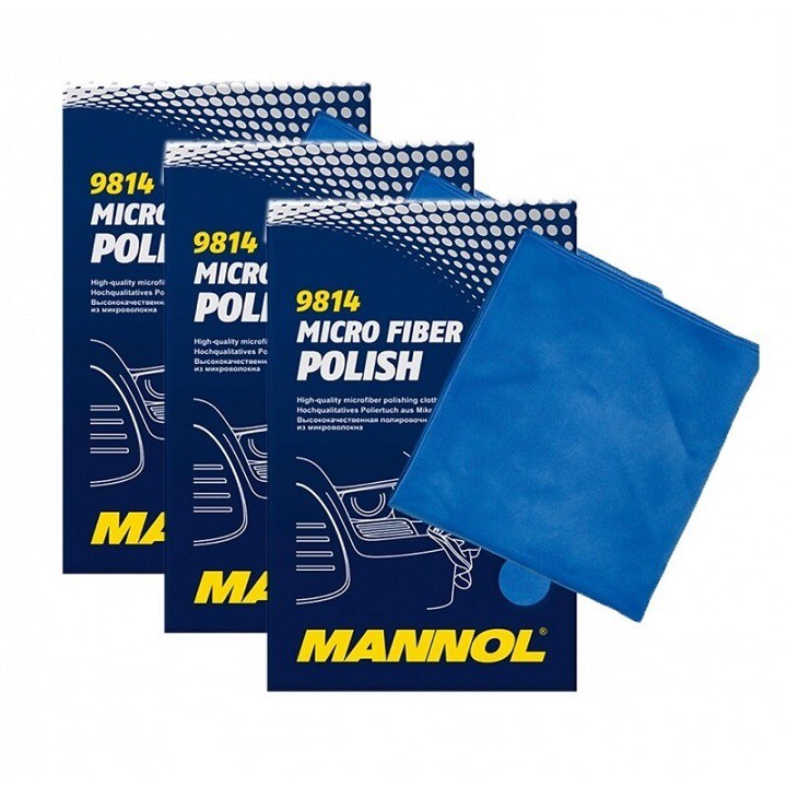 Khăn Đánh Bóng Sợi Vải Nhỏ MANNOL Micro Fiber Polish 9814 – DV AUTOMART