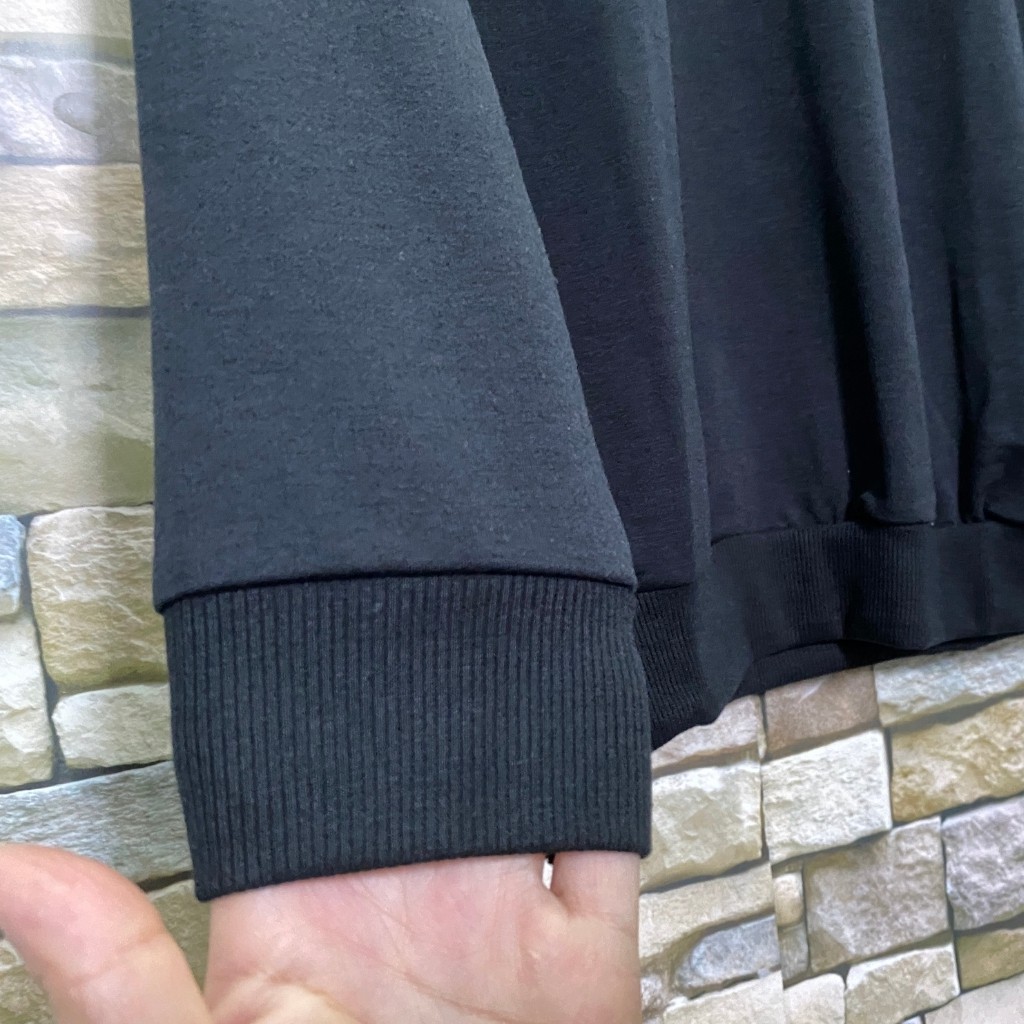 Áo nỉ dài tay nam, áo thun nỉ  cotton Hoodie Nam Nữ inTay dài cá tính [Hàng Loại 1] Nam Nữ Cổ Tròn Basic | BigBuy360 - bigbuy360.vn