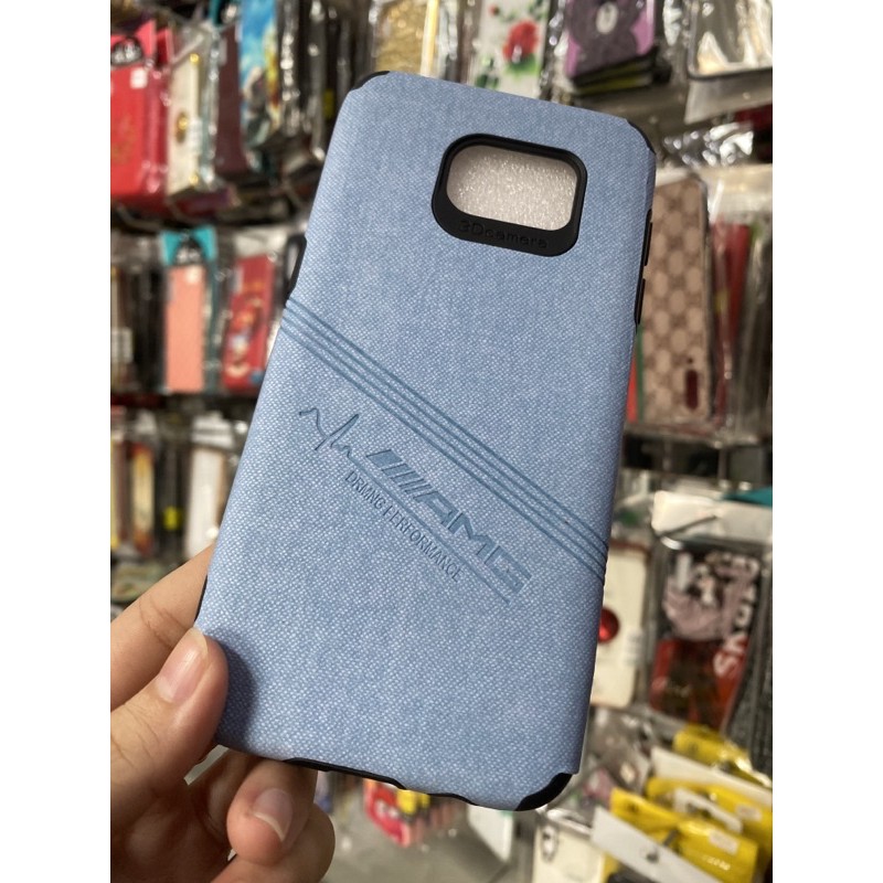 SAMSUNG S7 EDGE Ốp lưng nhựa màu giả da siêu đẹp