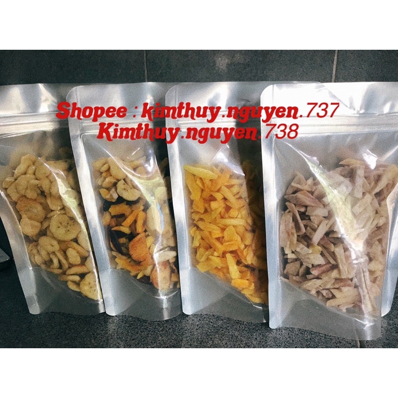 Kèm Quà - 1Kg Mít và trái cây củ quả sấy khô thơm giòn ngon