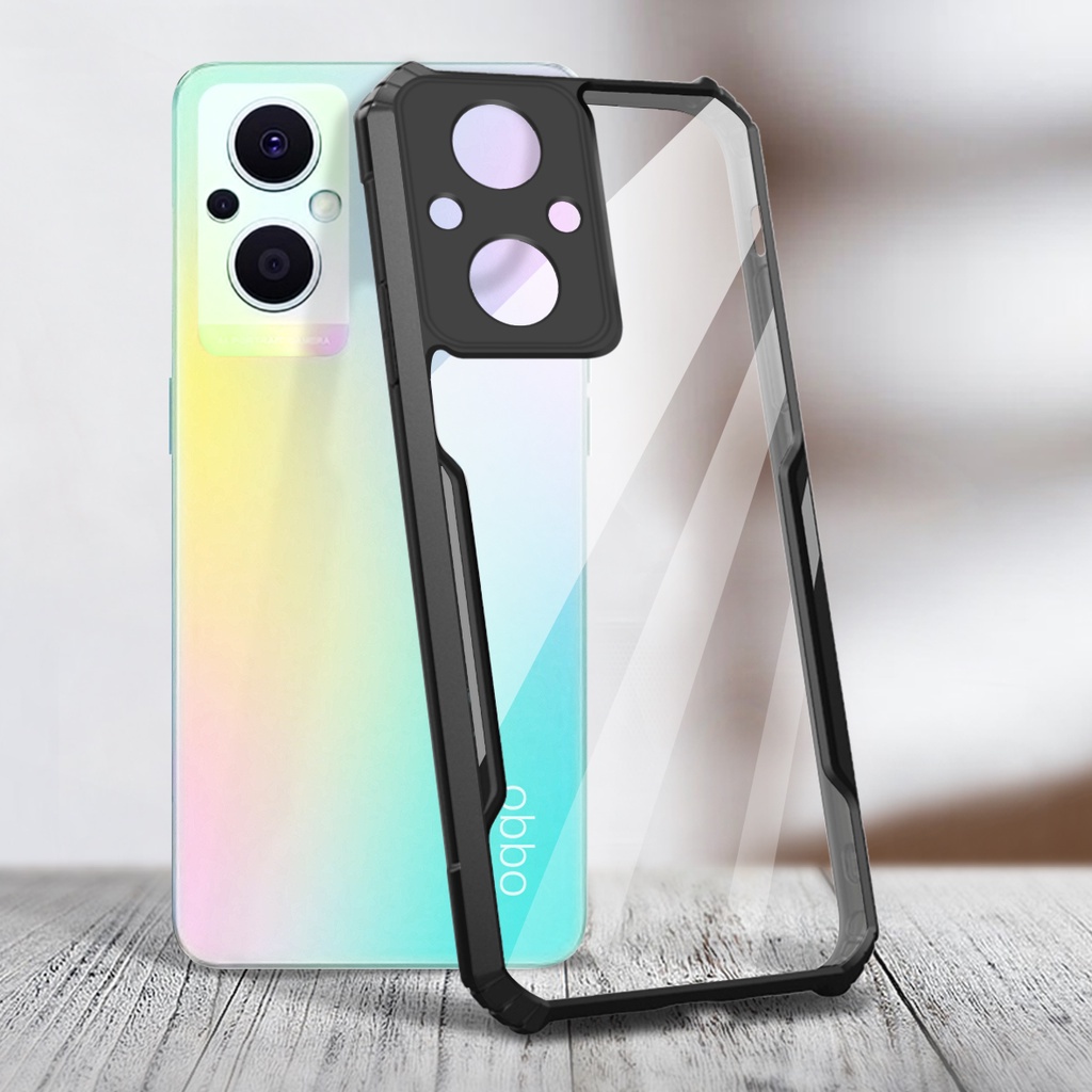 Ốp Điện Thoại PC + TPU Trong Suốt Cho OPPO Reno 8Z reno8Z 5G