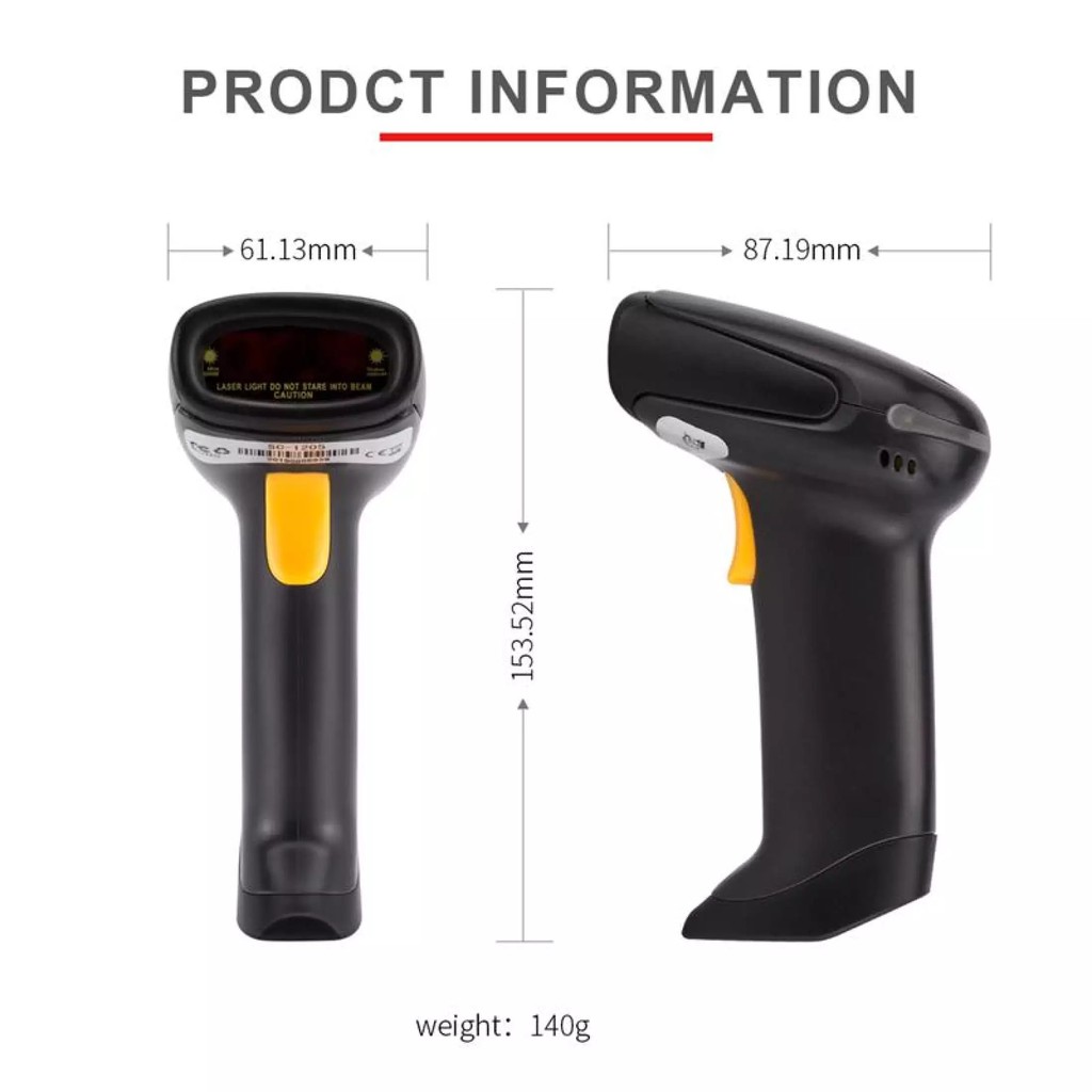 Máy quét mã vạch 1D VSCAN VT10H hỗ trợ quét đọc mã sản phẩm