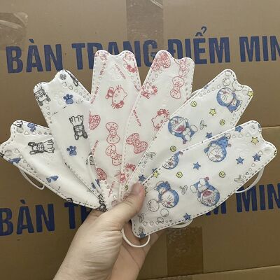 Khẩu Trang Trẻ Em 4D Mask Hàn Quốc Cao Cấp - Combo 3c