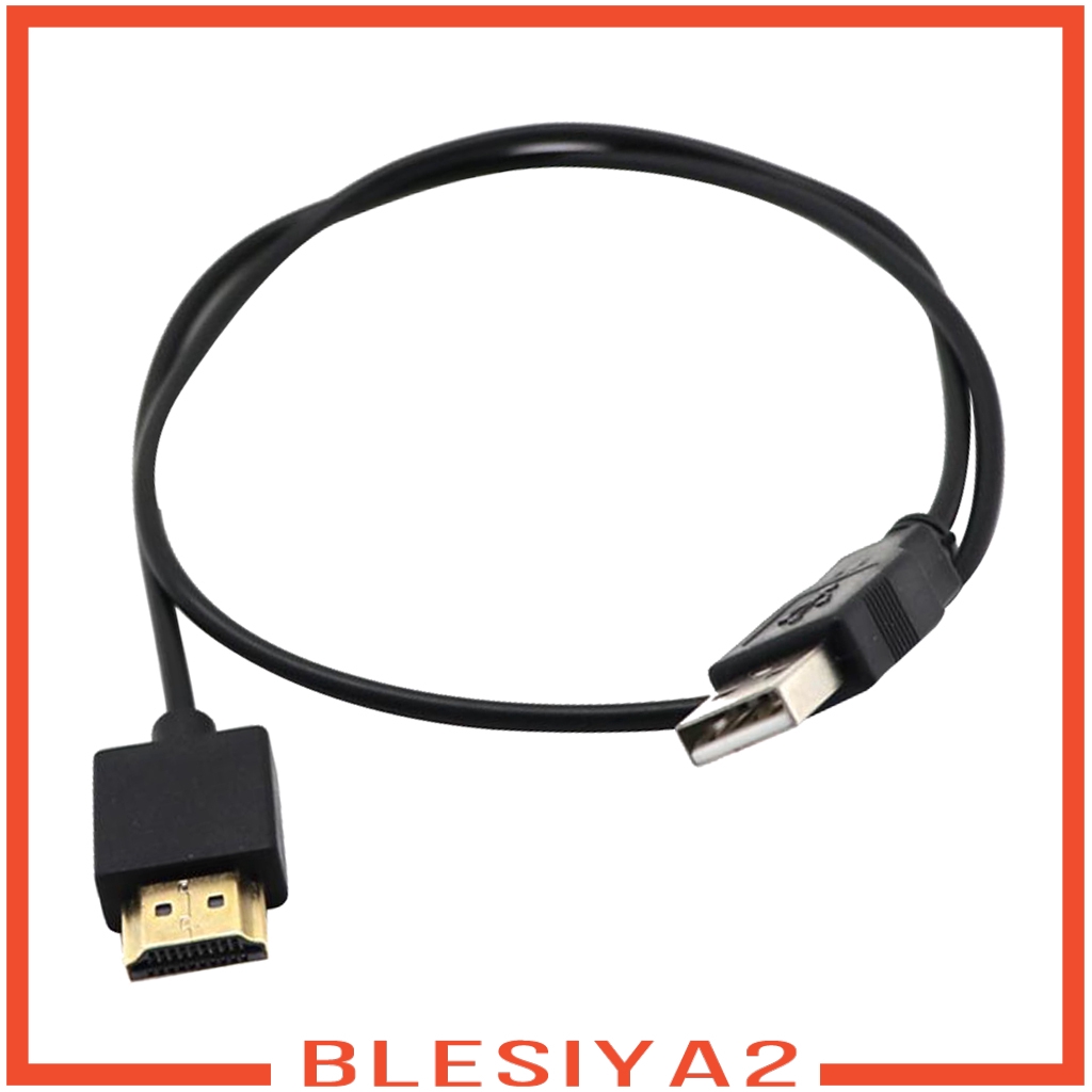 Gold Plated USB 2.0 To Charger Cable Adapter Male To Male Converter