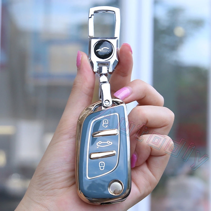 Vỏ Bảo Vệ Chìa Khóa Điều Khiển Từ Xa Cho Xe Hơi Peugeot Citroen C1 C2 C3 C4 C5 Elysee DS3 DS4 DS5 DS6 VVDI KD DS Peugeot Giá Đỡ