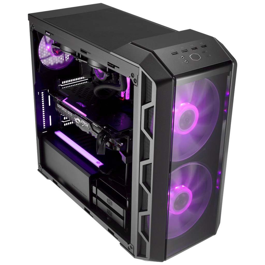 Vỏ Case Cooler Master MasterCase H500 TG ARGB Hàng Chính Hãng