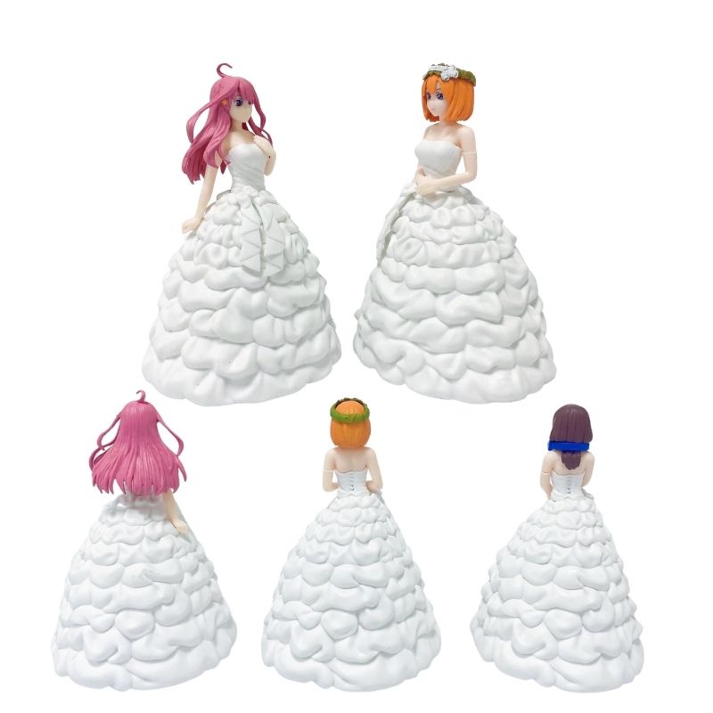 Đồ Chơi Mô Hình Nhân Vật Nakano Ichika Miku 10CM Đáng Yêu Bằng PVC Trang Trí Tiệc Cưới