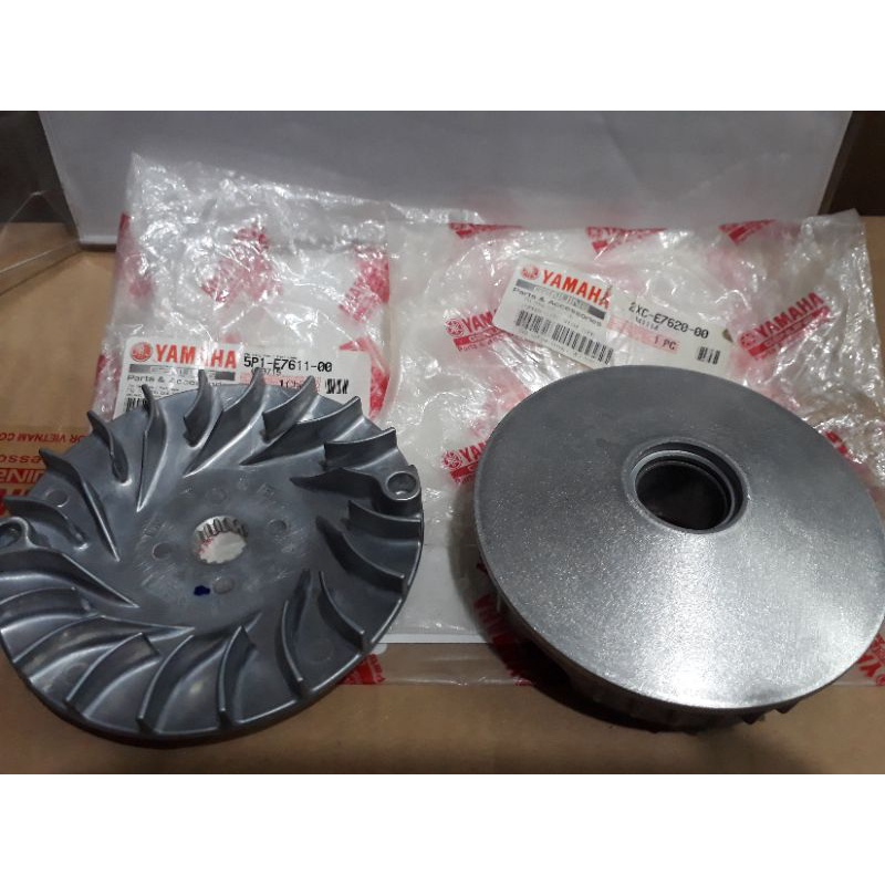 Hai mặt nhôm nồi trước Nouvou 6 Yamaha