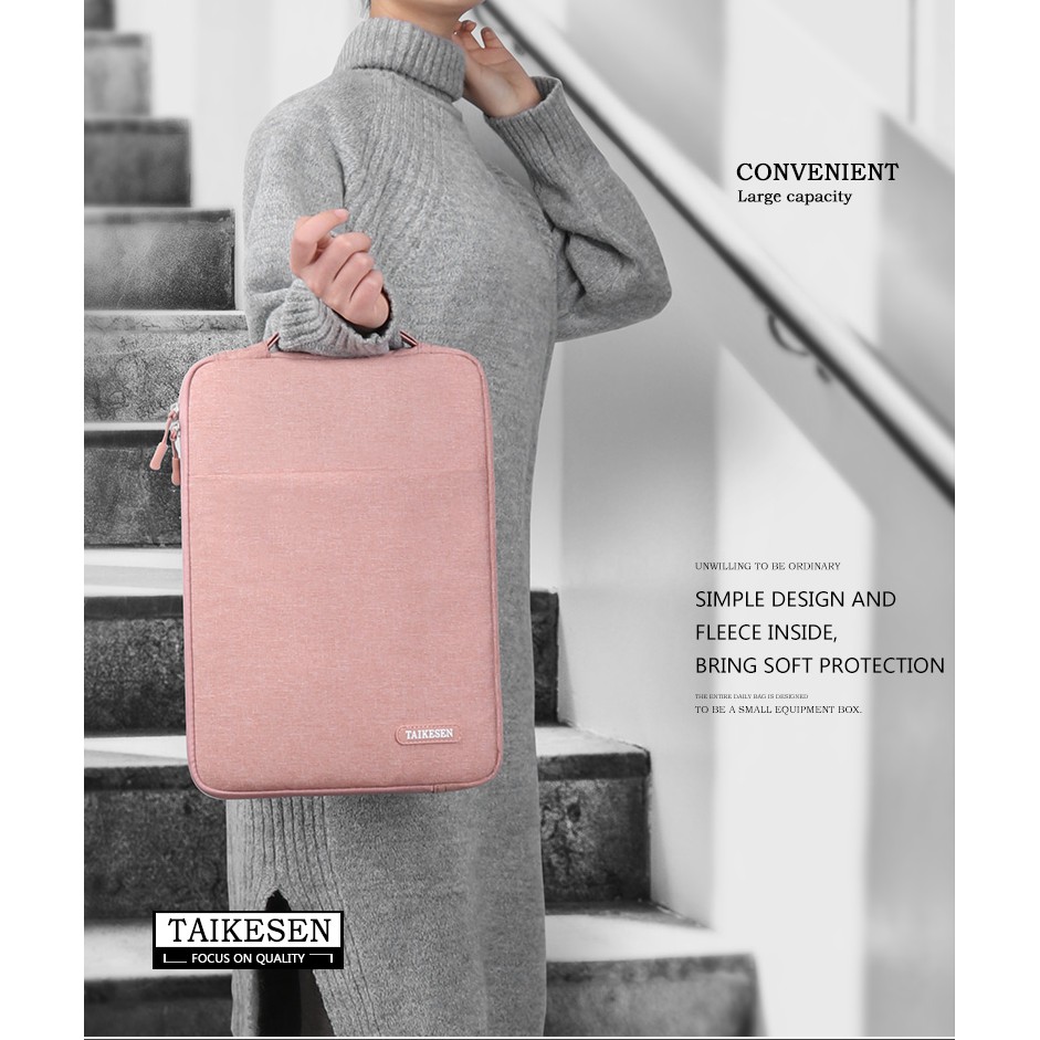 Túi Chống Sốc, Túi Xách Dọc Đựng Laptop - 12.9/13.3/15 Và 15.6 inch - Bảo Hành 12 Tháng