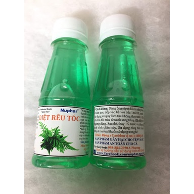 Dung Dịch Diệt Rêu Tóc Nuphar 100ml Cho Hồ Cá Thủy Sinh