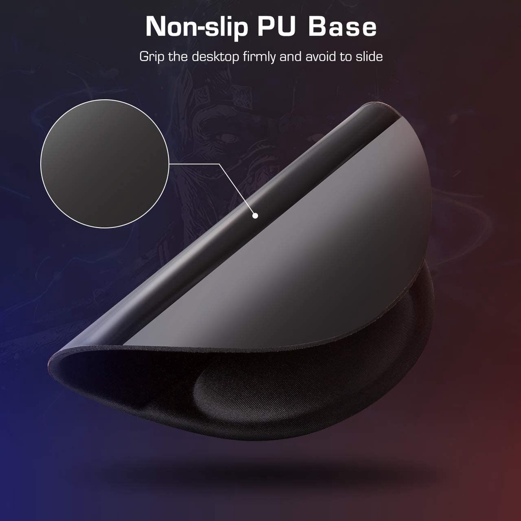 Tấm Lót Chuột / Bàn Phím Có Đệm Gel Bảo Vệ Cổ Tay / Cổ Tay Thoải Mái