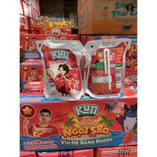 Sữa Kun Túi 110ml- thùng 24 túi có thẻ đổi quà