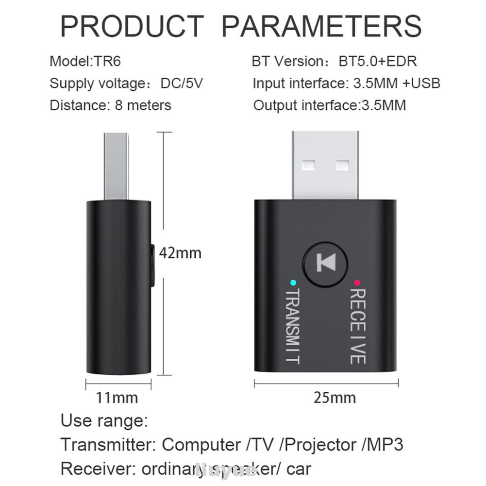 Bộ Truyền Tín Hiệu Âm Thanh Bluetooth 2 Trong 1 Cho Máy Tính | BigBuy360 - bigbuy360.vn