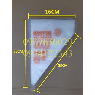 TÚI BẮT BÔNG KEM - 100 TÚI/SET