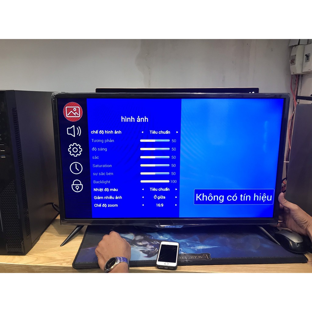 Tivi 32in Mới Full Box Không Wifi