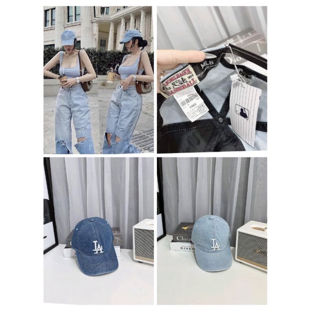 Nón kết la jean mẫu mới hàng loại1 có lo go