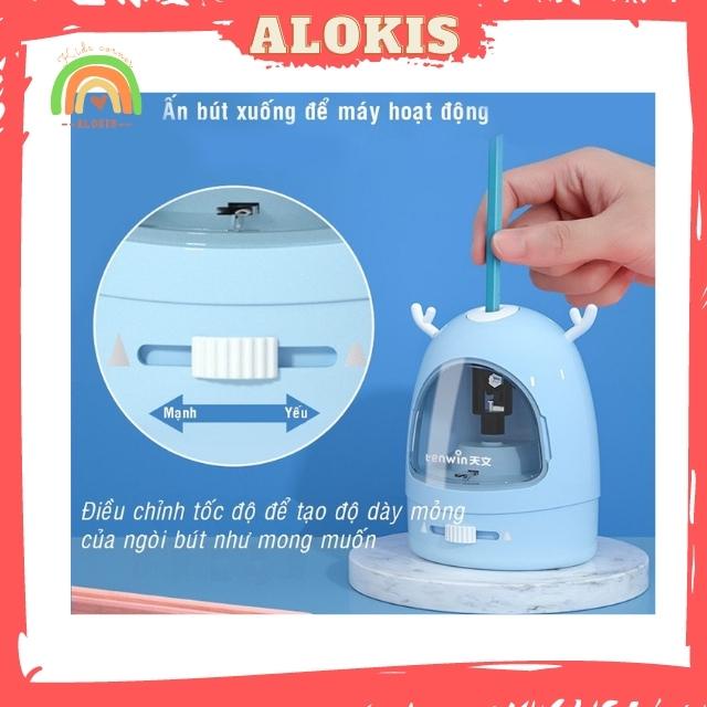 Bộ Gọt Bút Chì Tự Động Chạy Pin Gồm Gọt bút, Bút Tẩy Gôm, Hút bụi mini, Tẩy gôm- Quà Tặng Cho Năm Học Mới 2021