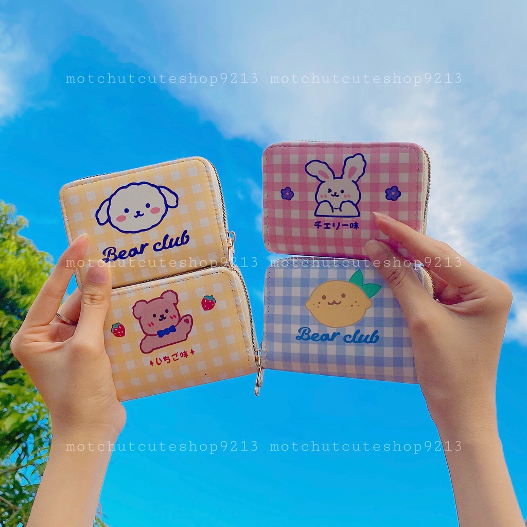 Ví nữ cầm tay mini siêu xinh 10 ngăn _ Một chút cute store