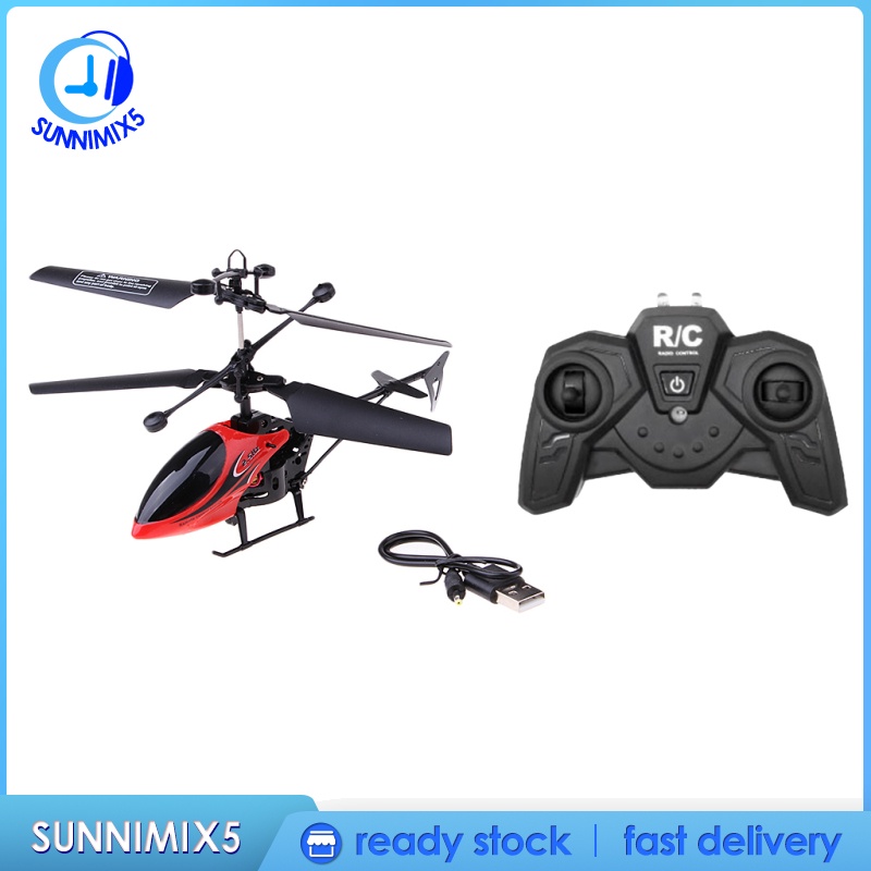 [Trend Technology]2CH Mini RC Helicopter Radio Remote Control Micro Aircraft w/ LED Light Toy