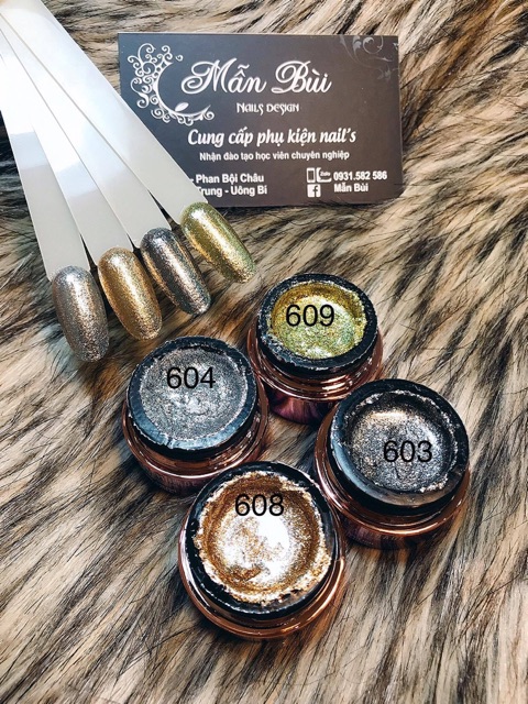 Gel nhũ siêu sáng hàng BARBIE MIRAGE - gel nhũ vẽ viền, phụ kiện nail