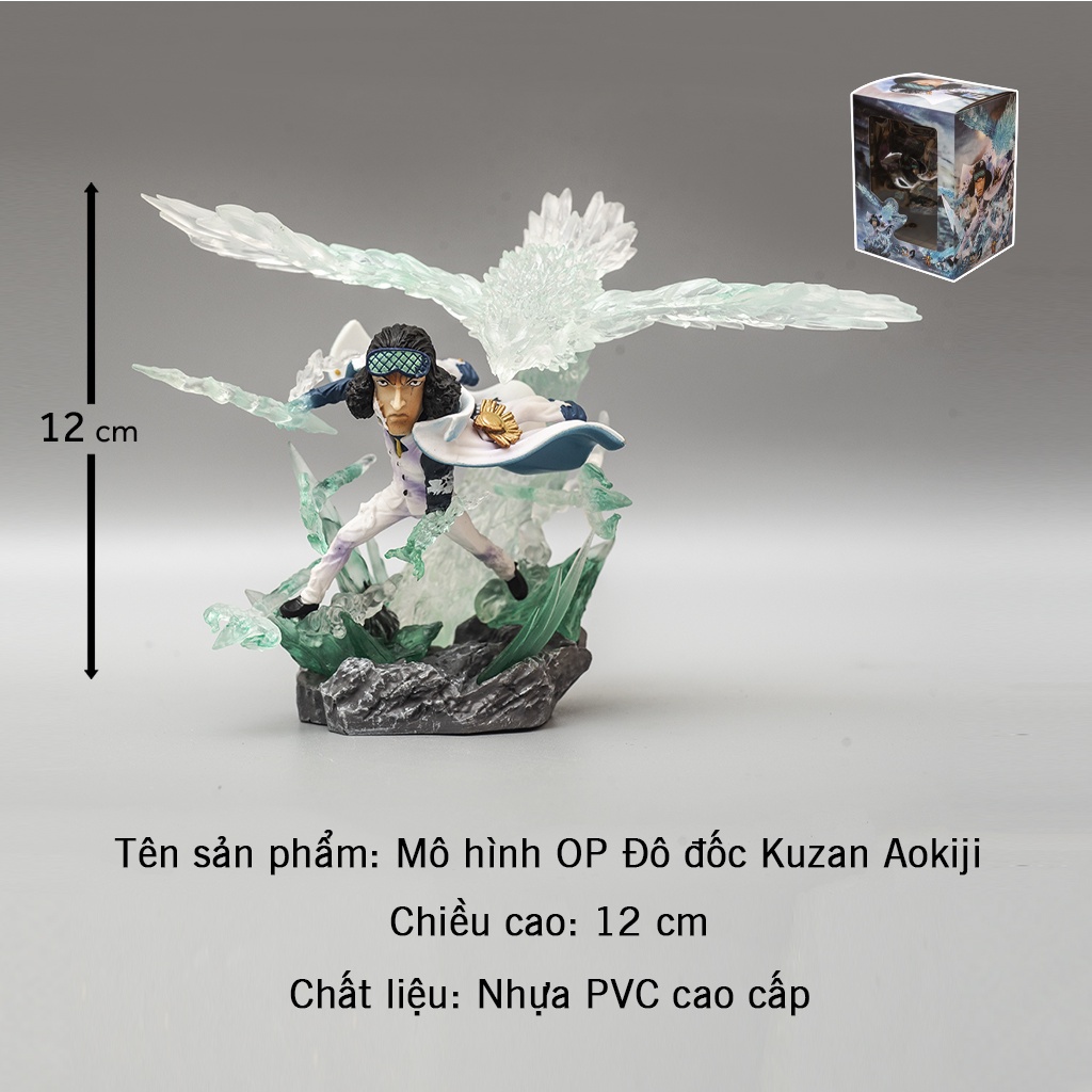 Mô hình One Piece Đô đốc hải quân Kuzan Aokiji, mô hình OnePiece Figure Đô đốc hải quân Aokiji Kuzan Haki Shop