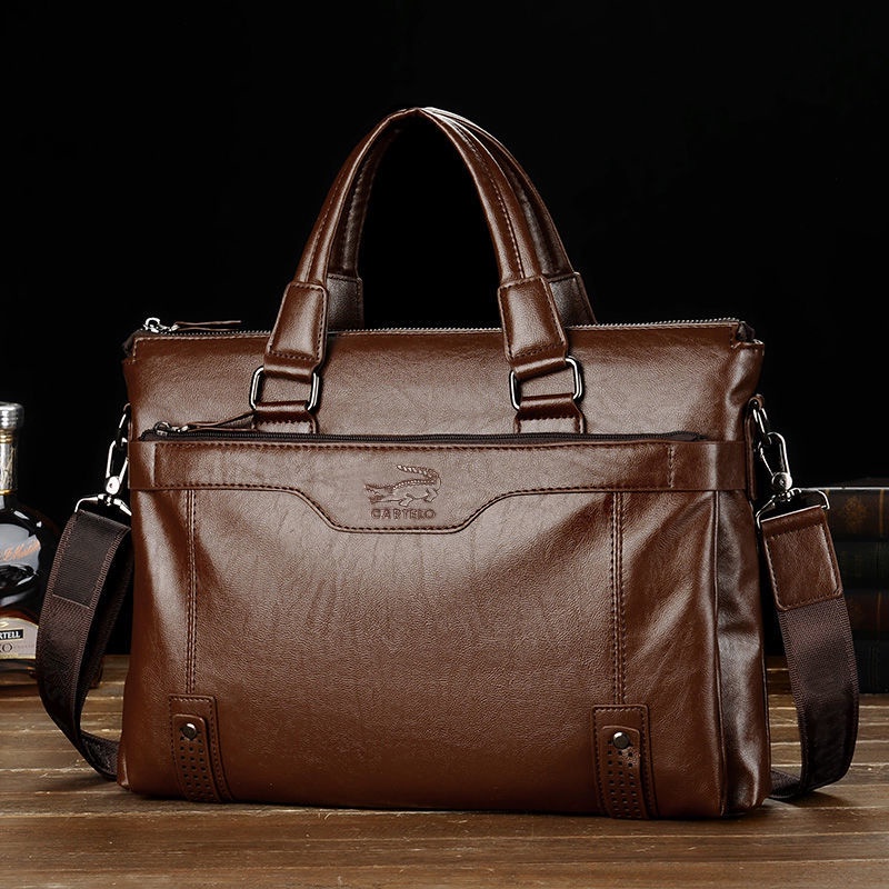 Túi xách da cá sấu phong cách doanh nhân cho nam | BigBuy360 - bigbuy360.vn