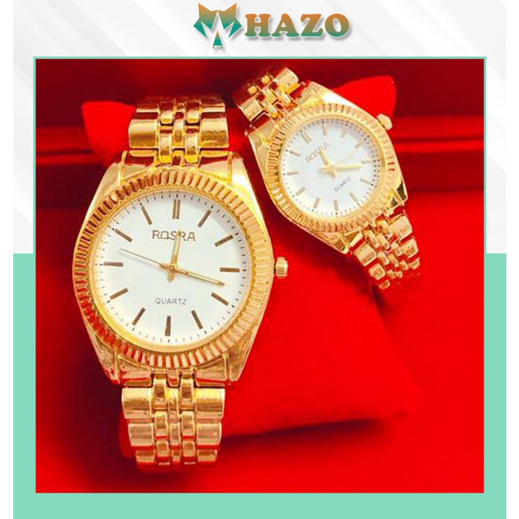 Đồng Hồ Nam Nữ Dây Kim Loại Rosra R6 D407 Hot Trend - Hazo