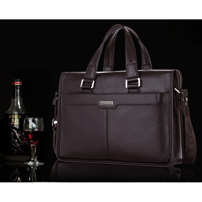 Cặp da công sở P.KUONE chính hãng | BigBuy360 - bigbuy360.vn