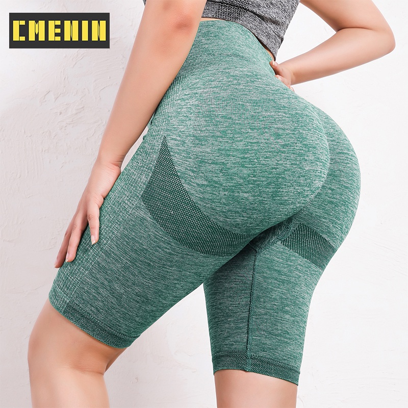 1 Quần Short Ôm Hông Bằng Nylon Dùng Tập Thể Dục/Yoga/Thể Hình Cho Nữ Y0014